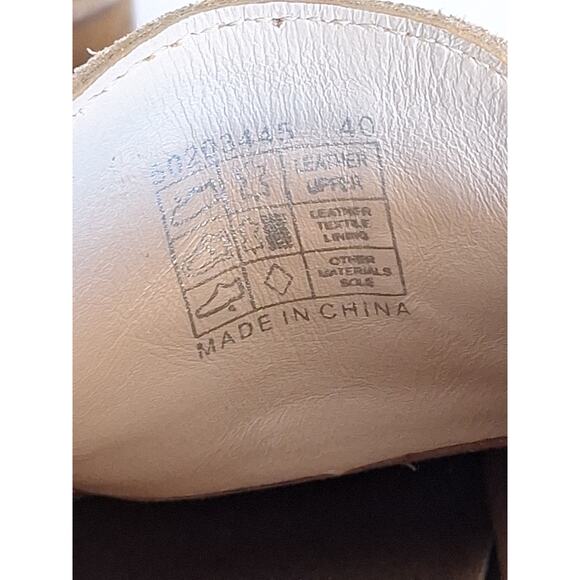 BOSS Orange Beige Suede Desert Chukka Boots Men’s 40 (US 7) Casual Crepe Sole - Picture 7 of 9